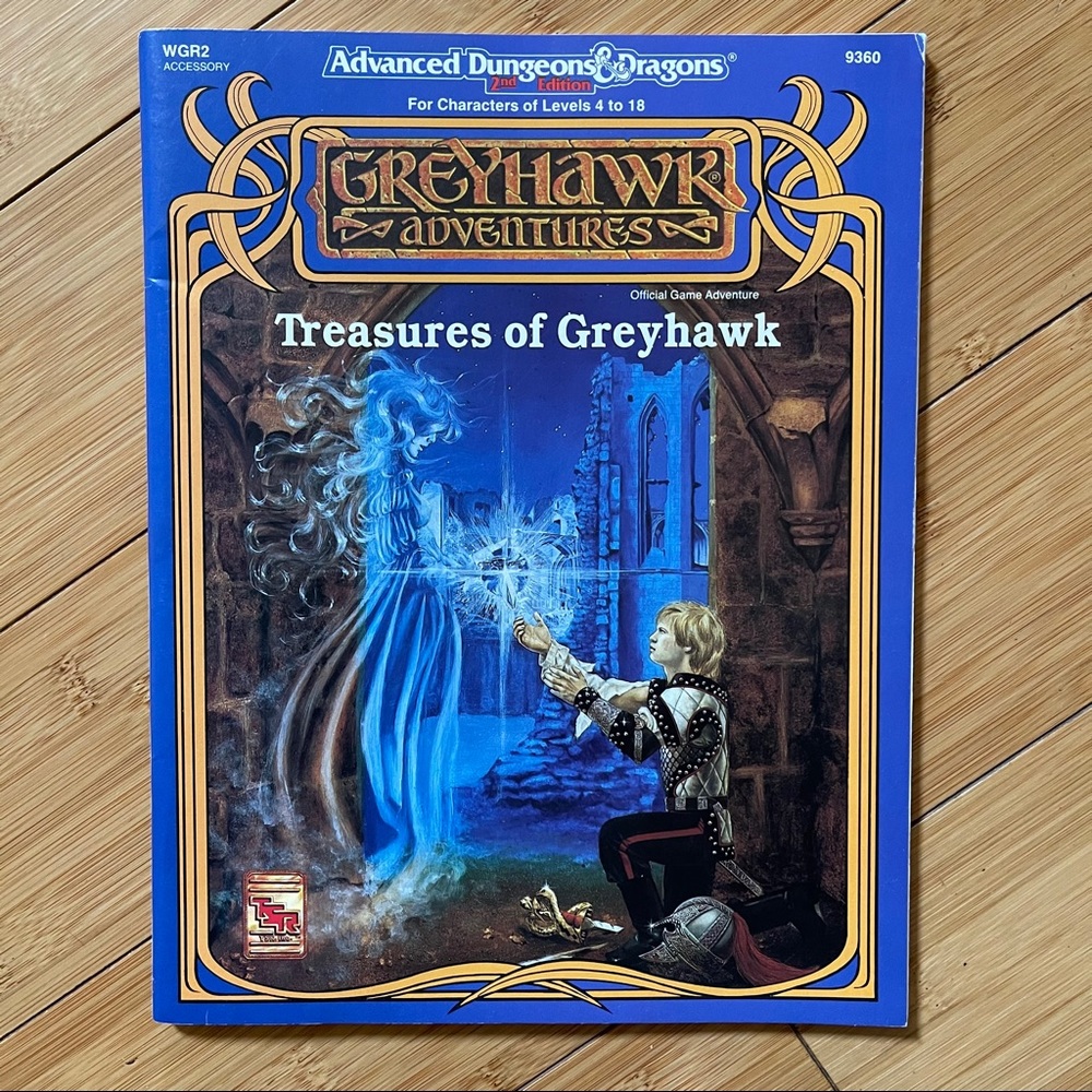 AD&D Dungeons & Dragons - Treasures of Greyhawk